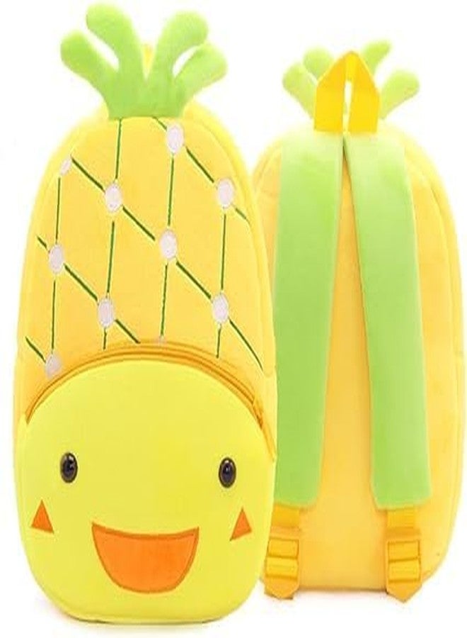 Delicado Cute Small Toddler Kids Preschool Backpack Plush Cartoon Mini children Nursery/School/Picnic/Travelling Bag for Baby Girl Age 1to 5 Years - Image 5